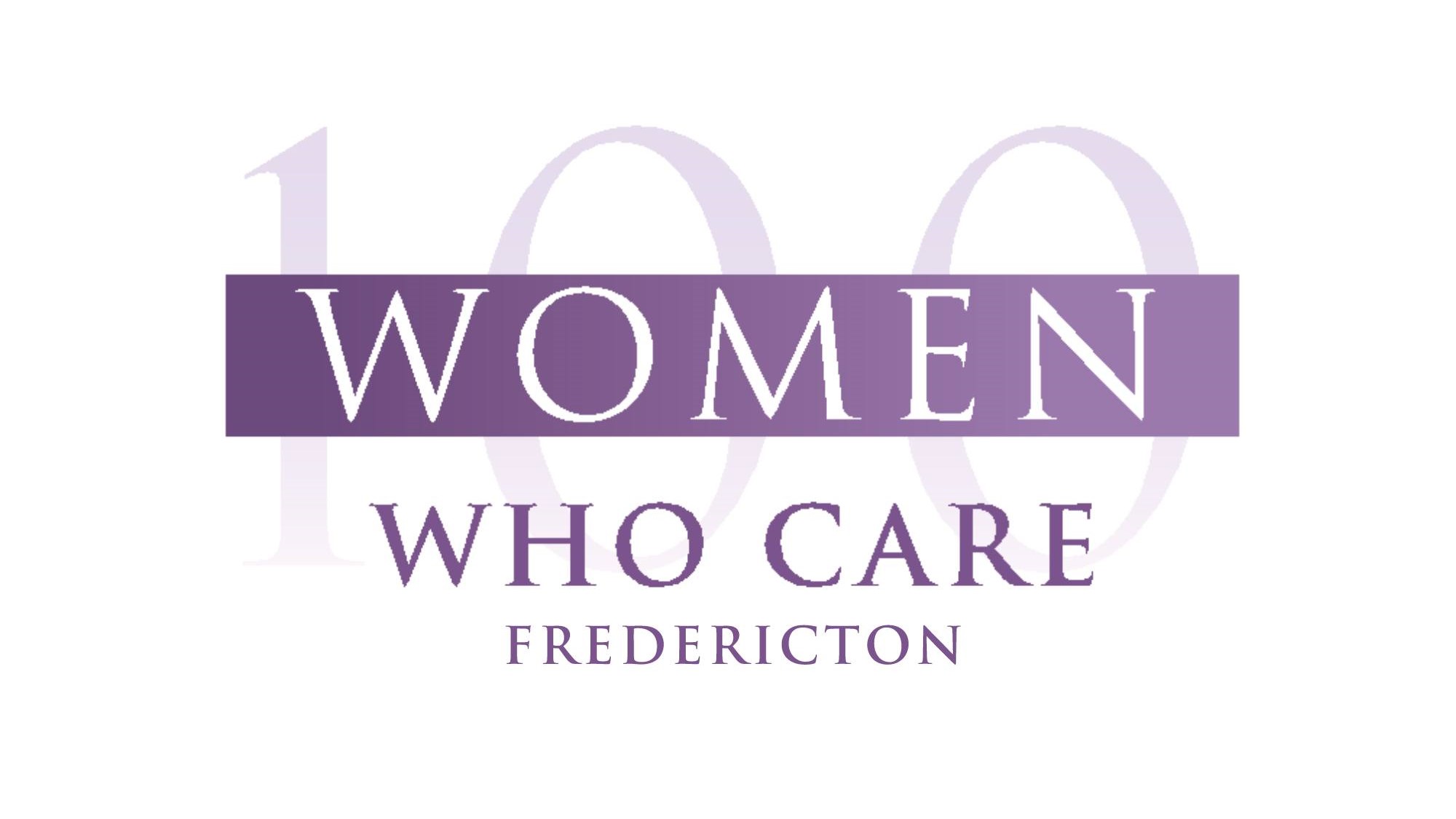 100 Women Who Care Fredericton Logo