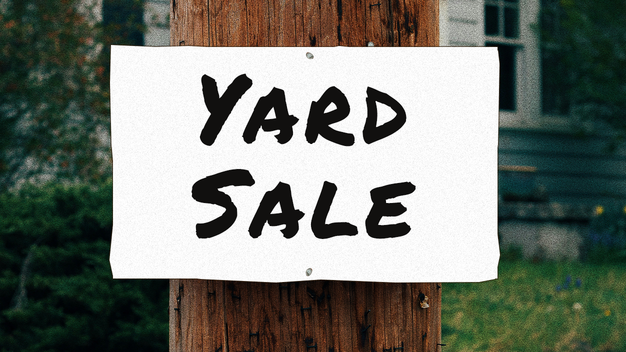Yard Sales Graphic
