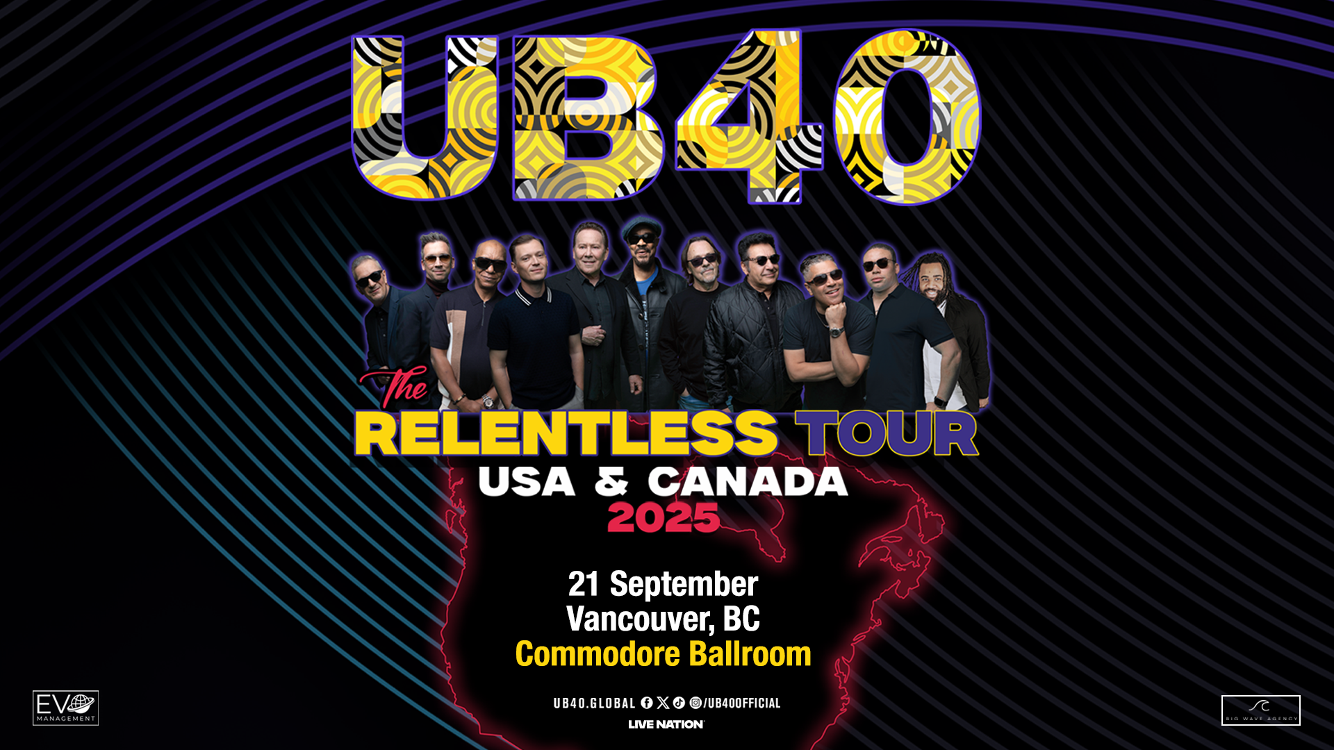 UB40 The Relentless Tour