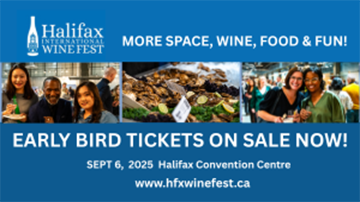 Halifax International Wine Fest - Early Bird Tickets On Sale Now