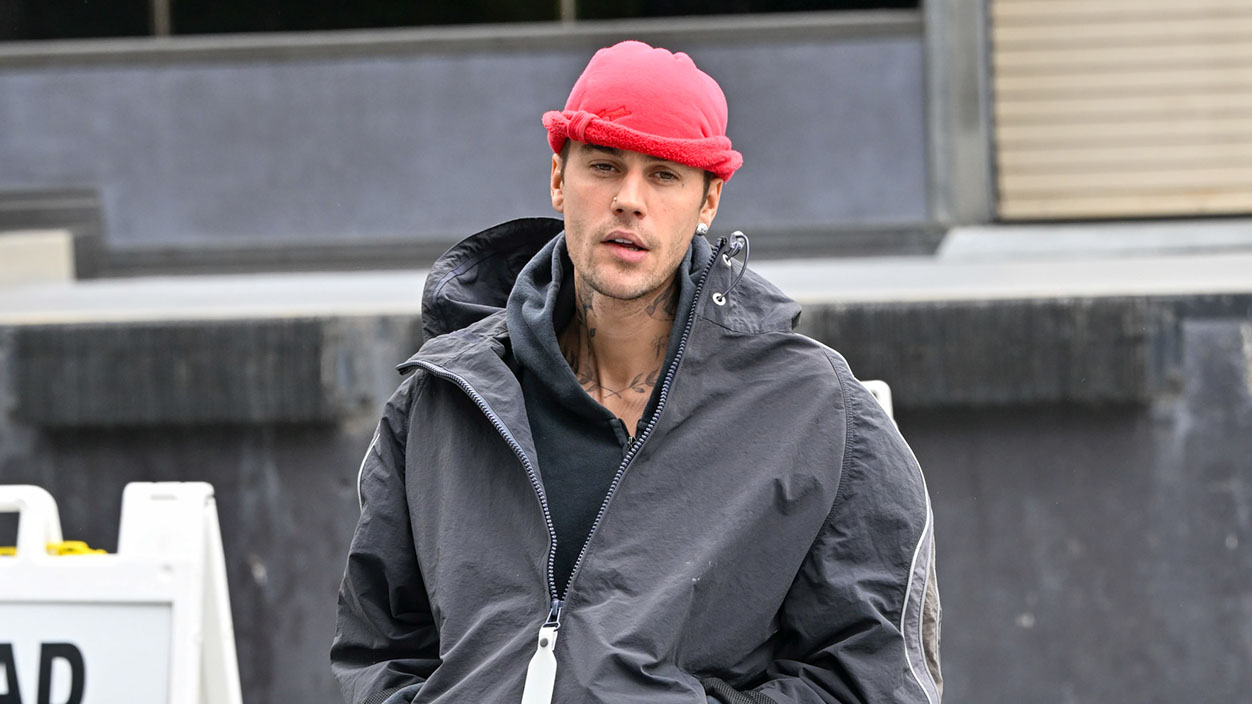 LOS ANGELES, CA - APRIL 15: Justin Bieber is seen on April 15, 2025 in Los Angeles, California.  (Photo by DUTCH/Bauer-Griffin/GC Images)