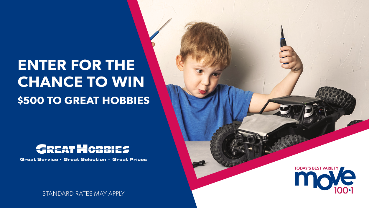 Enter for the Chance to Win $500 to Great Hobbies!