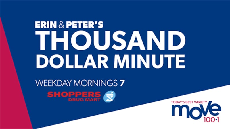 Erin & Peter’s Thousand Dollar Minute with Shoppers Drug Mart